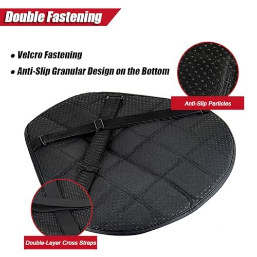 Couvre Selle de Moto pour Piaggio MP3 250/310/300/350/400/500/530, Antidérapant Confortable Soulagement Absorption Housse de Selle Moto Scooter Seat
