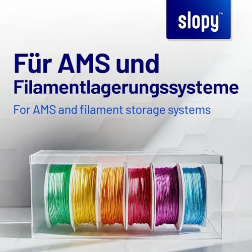 Premium Silica Gel 2in1 für 3D-Druck Filament - Regenerierbar & mit Farbindikator