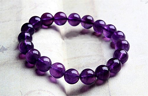 Améthyste d'Uruguay naturelle perles 11mm AAA le cadeau idéal pour marquer un moment unique