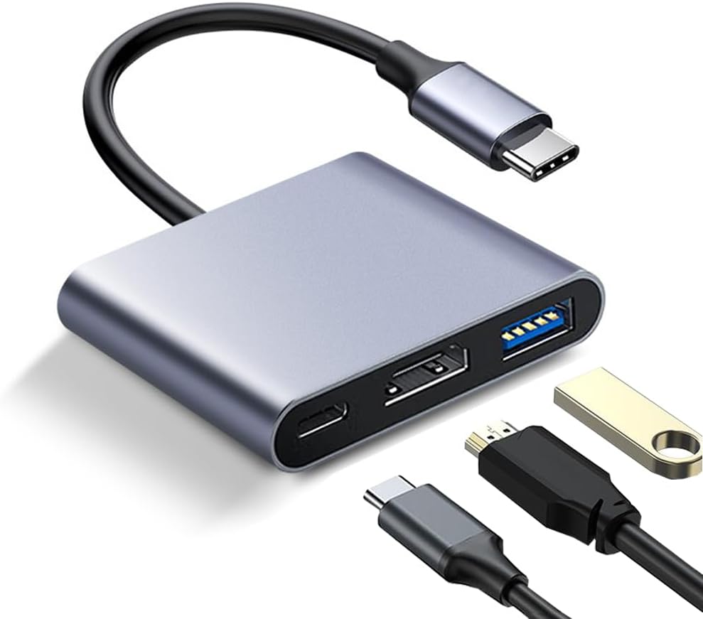 UGREEN 10Gbps Hub USB C Vers 4 USB C 3.2 Gen2 Adaptateur Multiport Coque En Aluminium Compatible Avec MacBook IPad Air Pro Mac Mini M4 IMac Surface IPhone 17 Pro Max Air