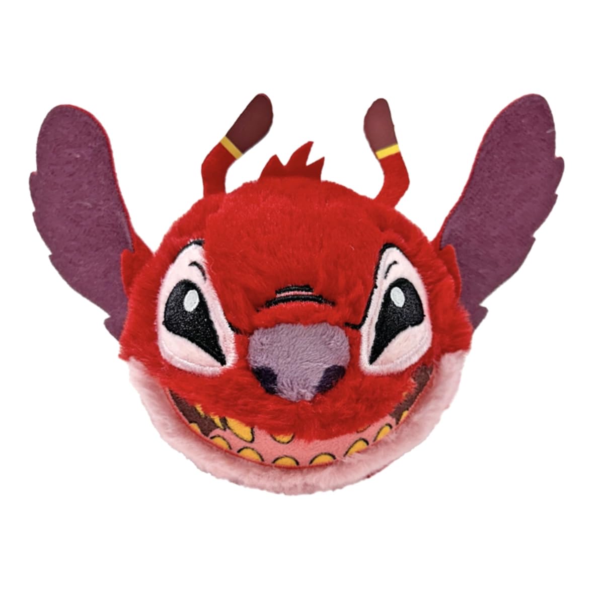 TY Beanie Bouncers Leroy Red Cute Cartoon Alien plush ball (4 inch)