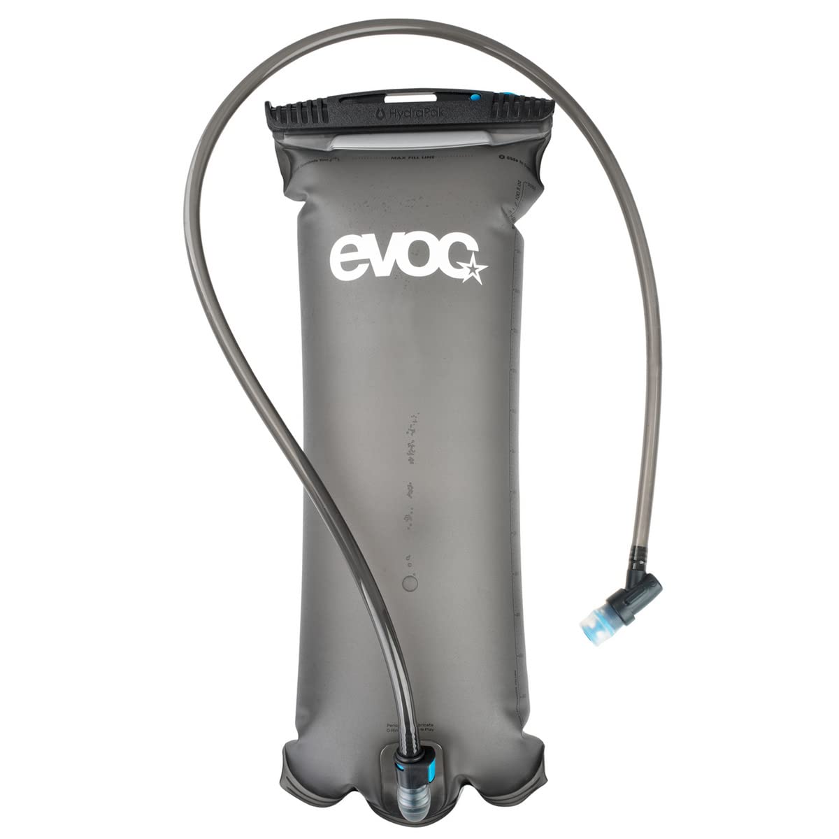 EVOC Hydration Bladder Poche d'hydratation pour Sac à Dos (capacité de 1,5 l, 2 l ou 3 l, Anti-Fuite, Facile à remplir, Tuyau Flexible, Valve de Dentition, Nettoyage Facile, sans substances nocives)