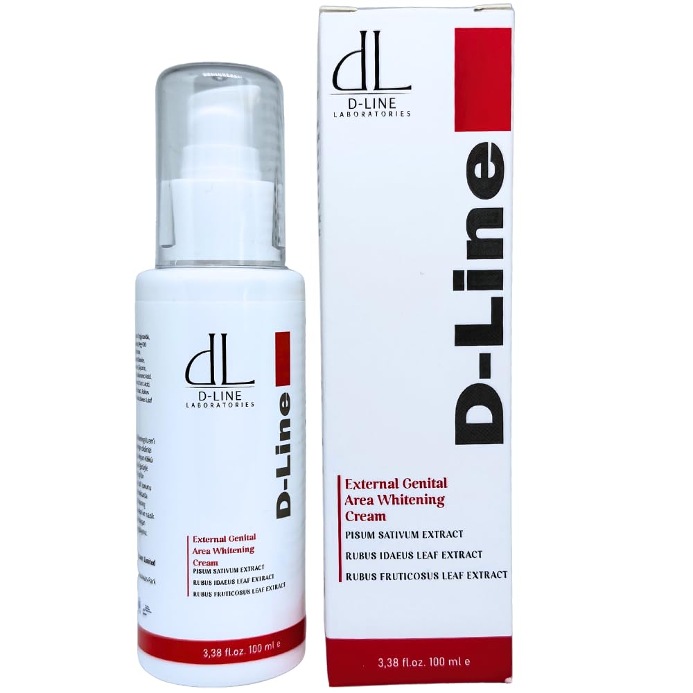D Line Laboratories External Genital Area Whitening Cream, Genital Bölge Beyazlatıcı Krem, 100 ml, H