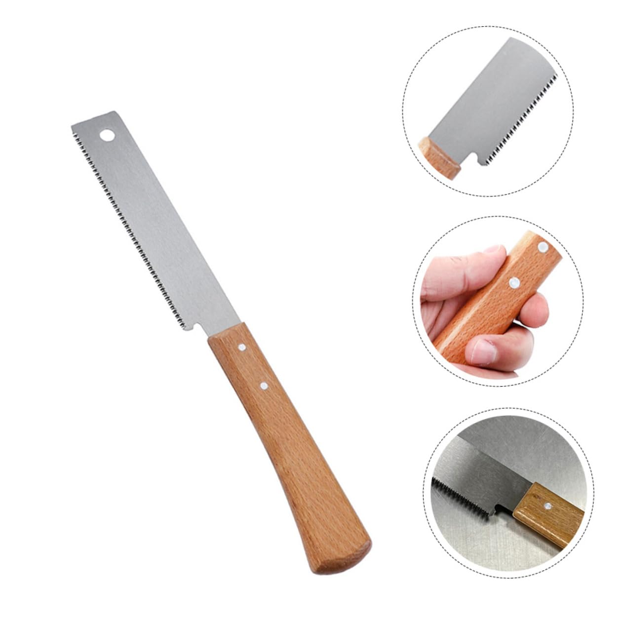 Hemobllo 2piezas De Mano De Fino Serrucho De Madera Para y Para Jardinería y Carpintería