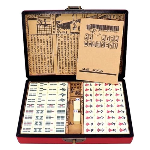 Jeu de mahjong pour divertissement intérieur en famille et soirées conviviales en appartement