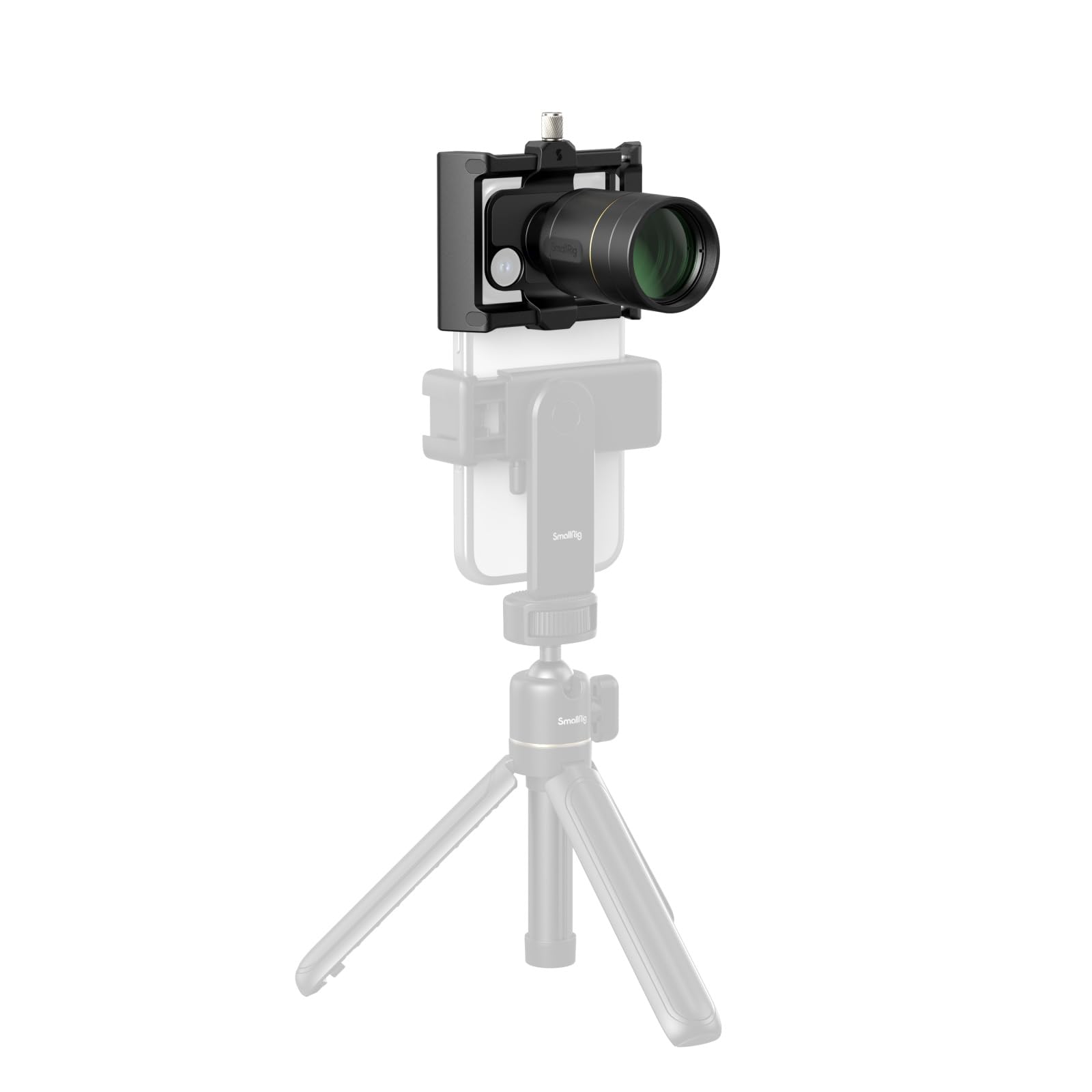 SmallRig T-Mount-5334 - Teleobiettivo con ingrandimento 2X e kit macro per iPhone 17/16/15 Pro Max, zoom ottico con 2 lenti macro, compatibile con smartphone 4x/5x/8x, teleobiettivo