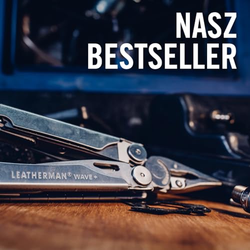 Leatherman Wave Plus - The multi-tool for any task, 18 multipurpose tools with lockable blades for camping, DIY and outdoor adventures made in the USA in black with Molle holster