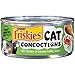 Purina Friskies Cat Concoctions with Chicken in Creamy Crabby Sauce Cat Food, 5.5 Ounce Can, Pack of 24