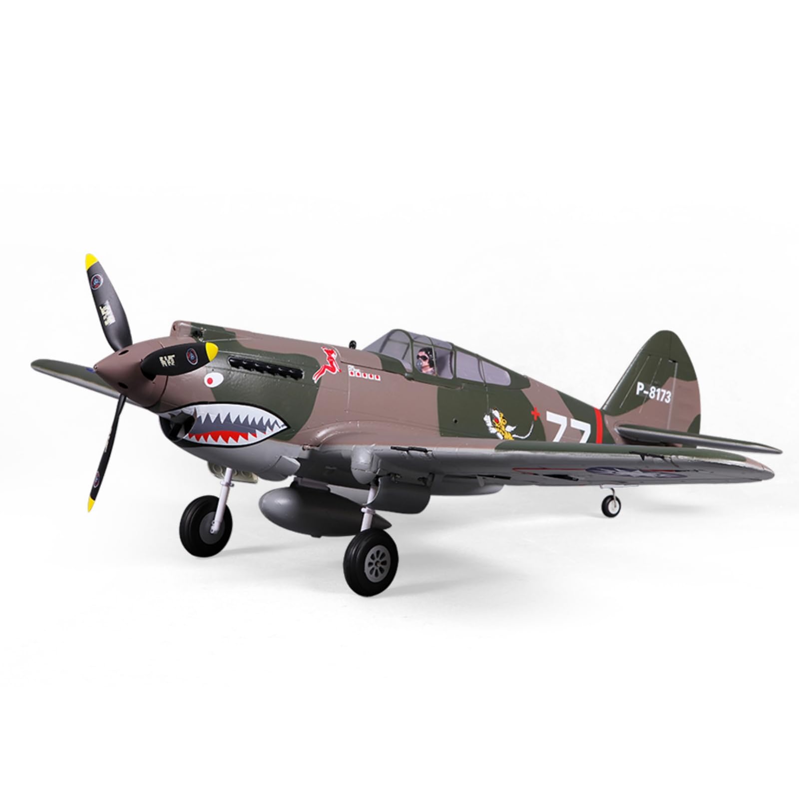 Fms Rc Planes for Adults Remote Control Airplane P-40B Flying