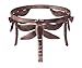 Evergreen Garden Dragonfly Adorned Metal Gazing Ball Stand - Ball Sold Separately - 8.5”W x 8.5”D x 6”H