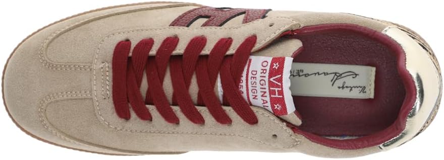 VINTAGE HAVANA Womens Dreamer Lace Up Sneakers Shoes Casual - Beige