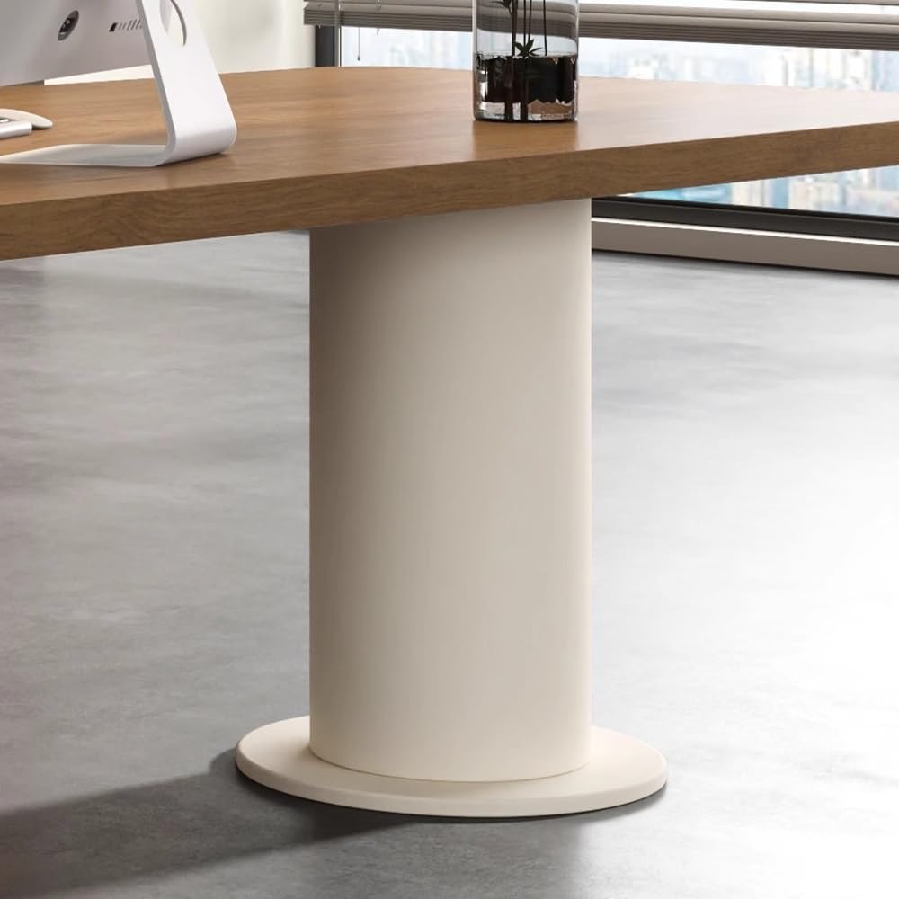 Eckschreibtisch Moderne Werkbank aus Massivholz for das Büro des Präsidentenmanagers, Computertisch for einen Chef, geeignet for Unternehmen und Zuhause Schlafzimmer(200x80x75cm)