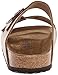 Birkenstock Unisex Arizona Sandal,Waxy Leather Tobacco Brown,38 M EU