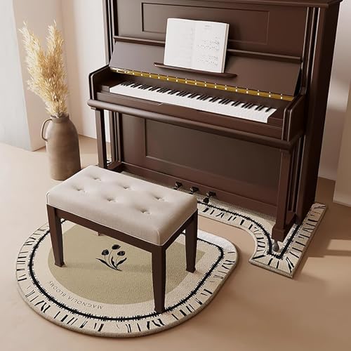 Soundproof Rug for Piano, Sound Dampening Non-Slip Carpet Acoustic Pads,