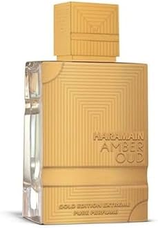 Al Haramain Amber Oud Gold Edition Extreme for Unisex Pure Perfume Spray, 6.7 Ounce