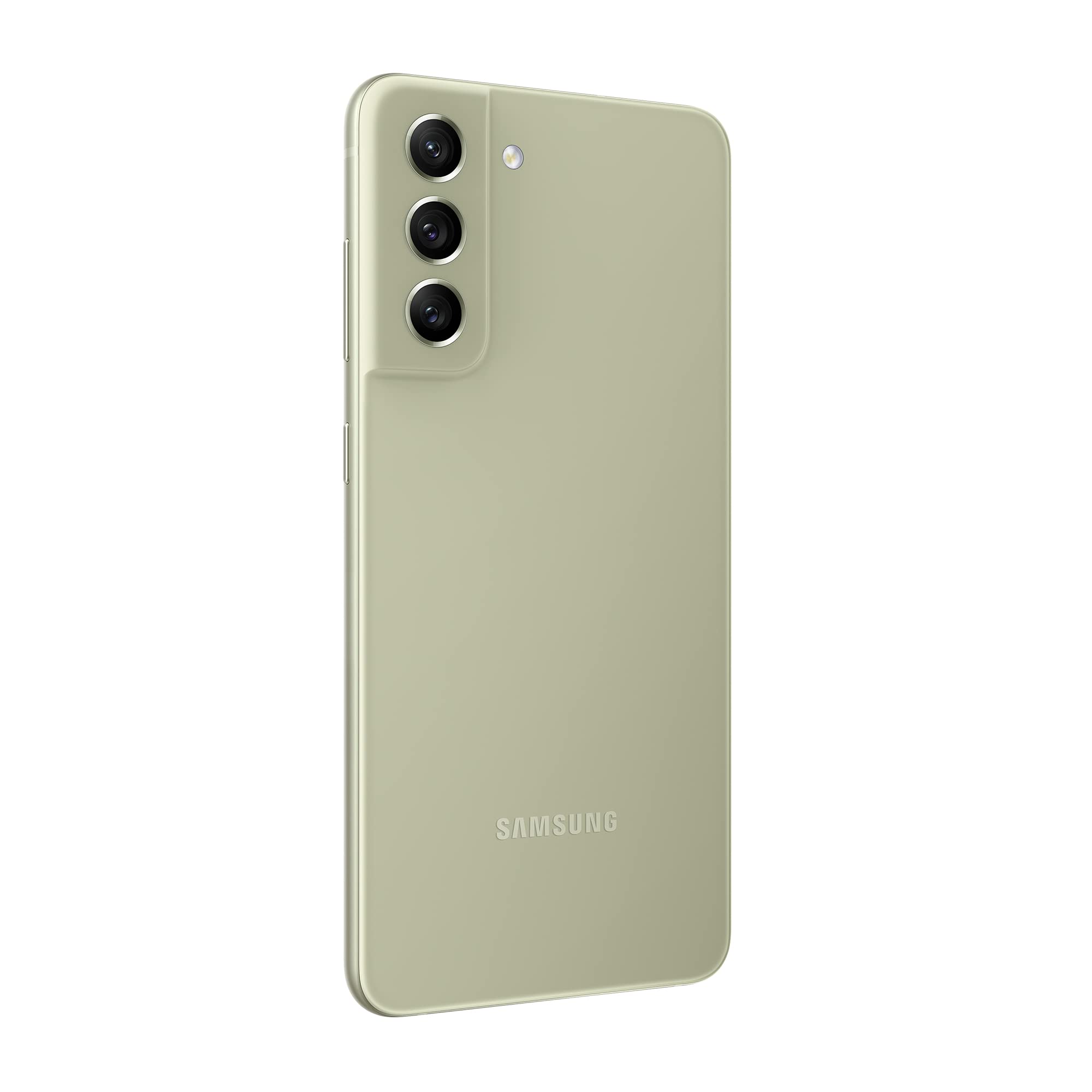 Samsung Galaxy S21 FE 5G, smartfon z systemem Android, wyświetlacz Dynamic AMOLED 6,4 cala, akumulator 4500 mAh, 256 GB/8 GB RAM, telefon komórkowy w kolorze oliwkowym, w zestawie
