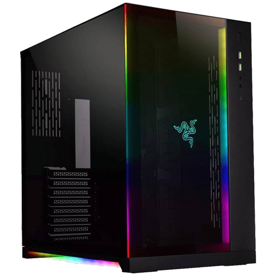 PCケース(自作PC用) Lianli O11 DYNAMIC RAZER Edition Amazon | LIANLI O11シリーズ RazerコラボレーションのRAZER