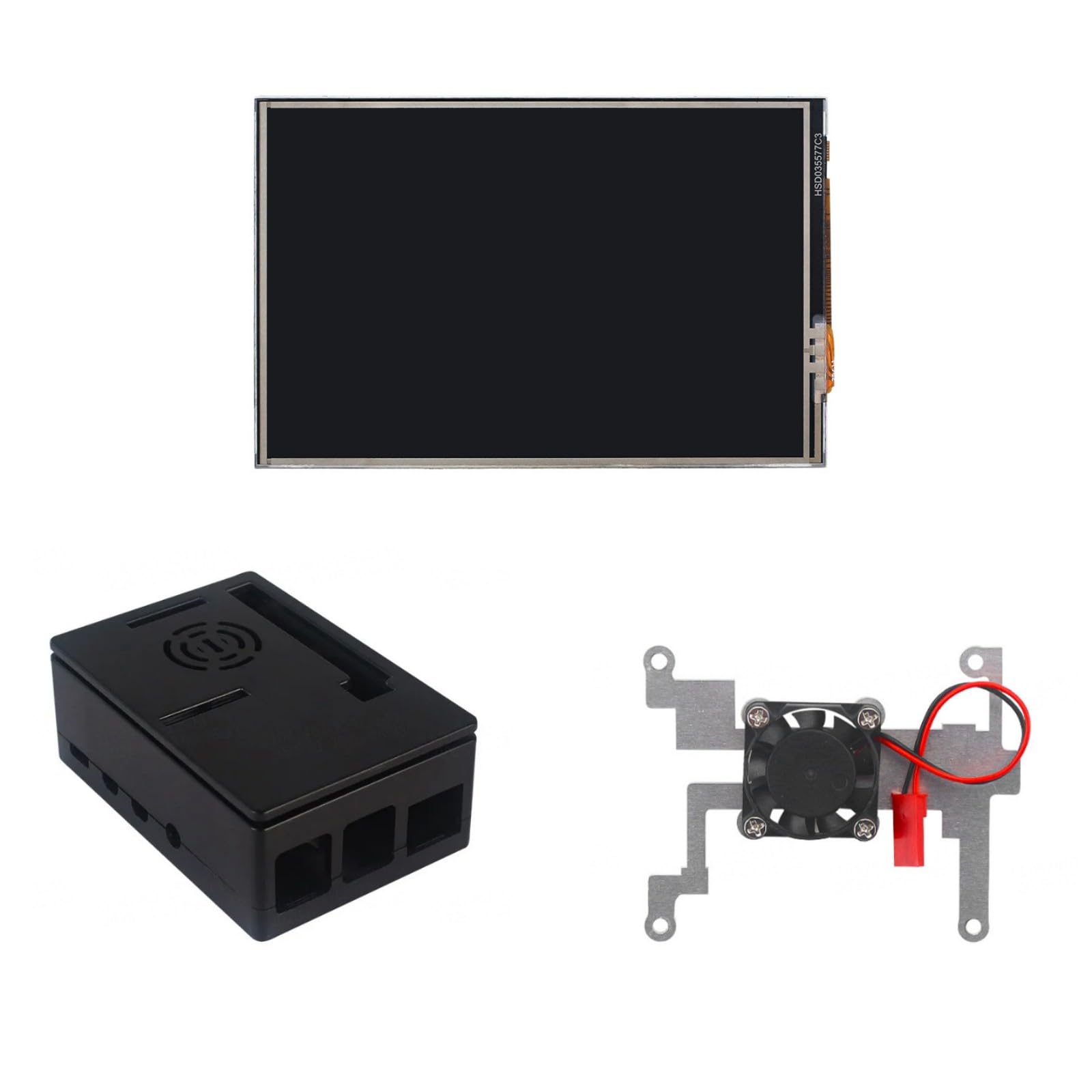 Módulo de pantallas táctiles sensibles de 3.5 pulgadas, resolución 480 x 320, tecnología táctil para desarrolladores, MHS Touch