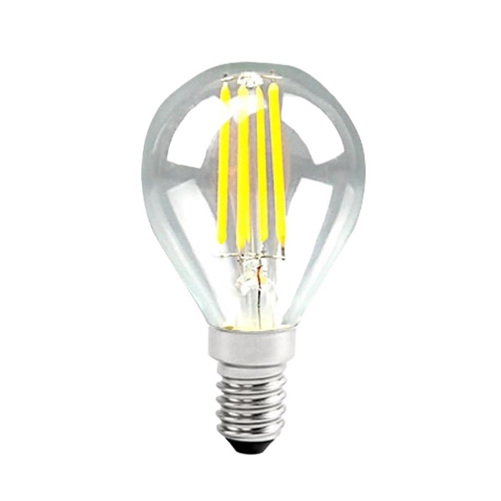 Ampoule Lot de 10 ampoules LED rétro E14 6W à filament for la maison, style bougie vintage (C35 G45) Économie d'énergie(G45)