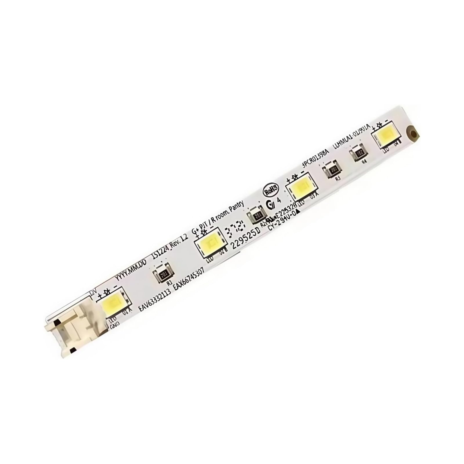Mekalero Power LED Lights for F521SN71 12V Refrigerator Upgraded Fridge LED Light Replacement Replacement Accessories Low Heat Fridge Lighting