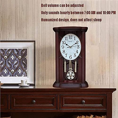 Reloj de péndulo antiguo con timbre único para decorar tu salón 3