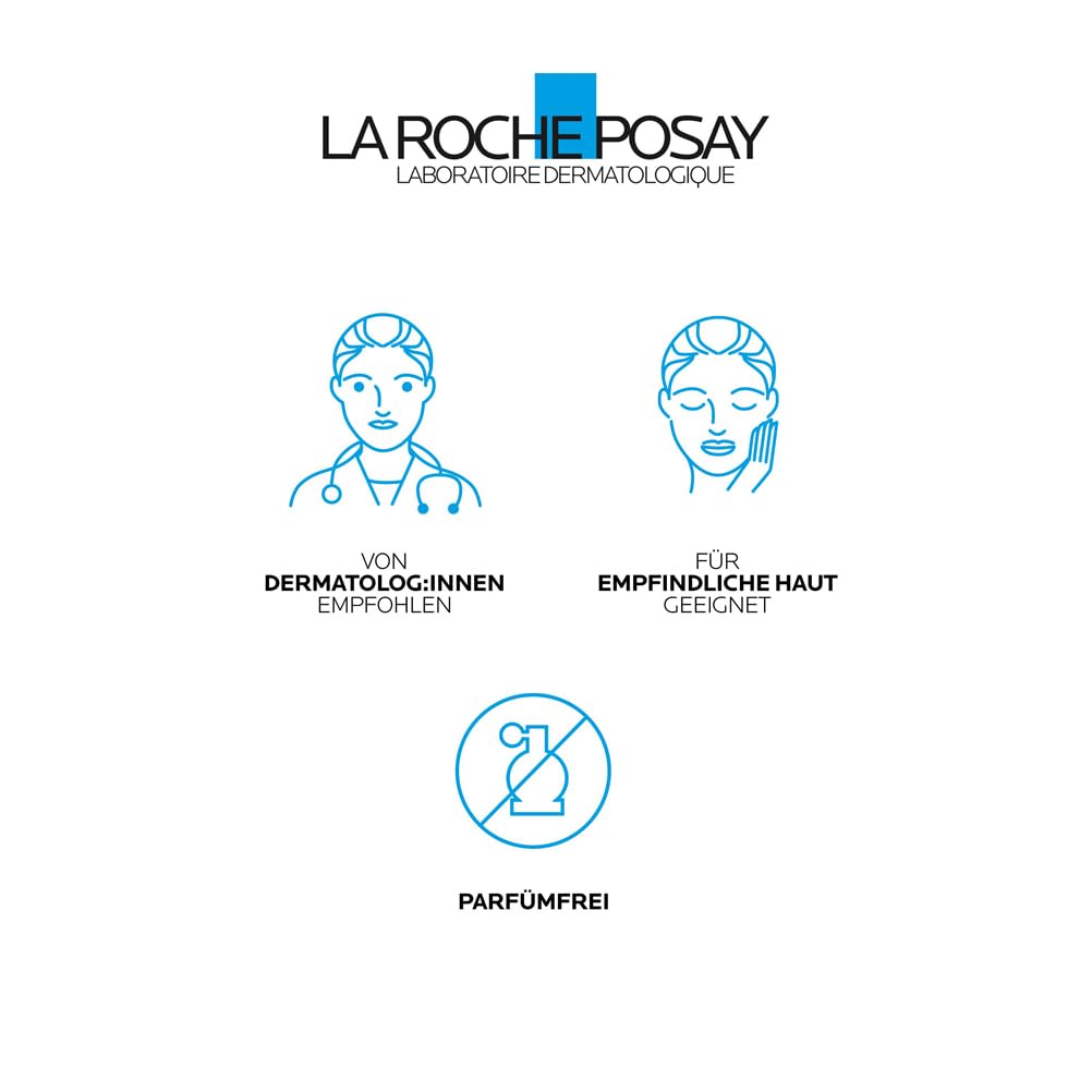 La Roche Posay Anti-Falten-Serum, Für normale bis empfindliche Haut, Regenerierend und Aufpolsternd, Mit Vitamin B5, Madecassosiden und Hyaluron, HYALU B5 Serum-Konzentrat, 30 ml | Für alle Hauttypen, aufpolsternde und reparierende Wirkung, strahlende Hau