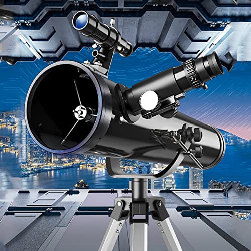 Telescopio astronómico profesional 114 mm apertura y 700 mm focal miniatura 1