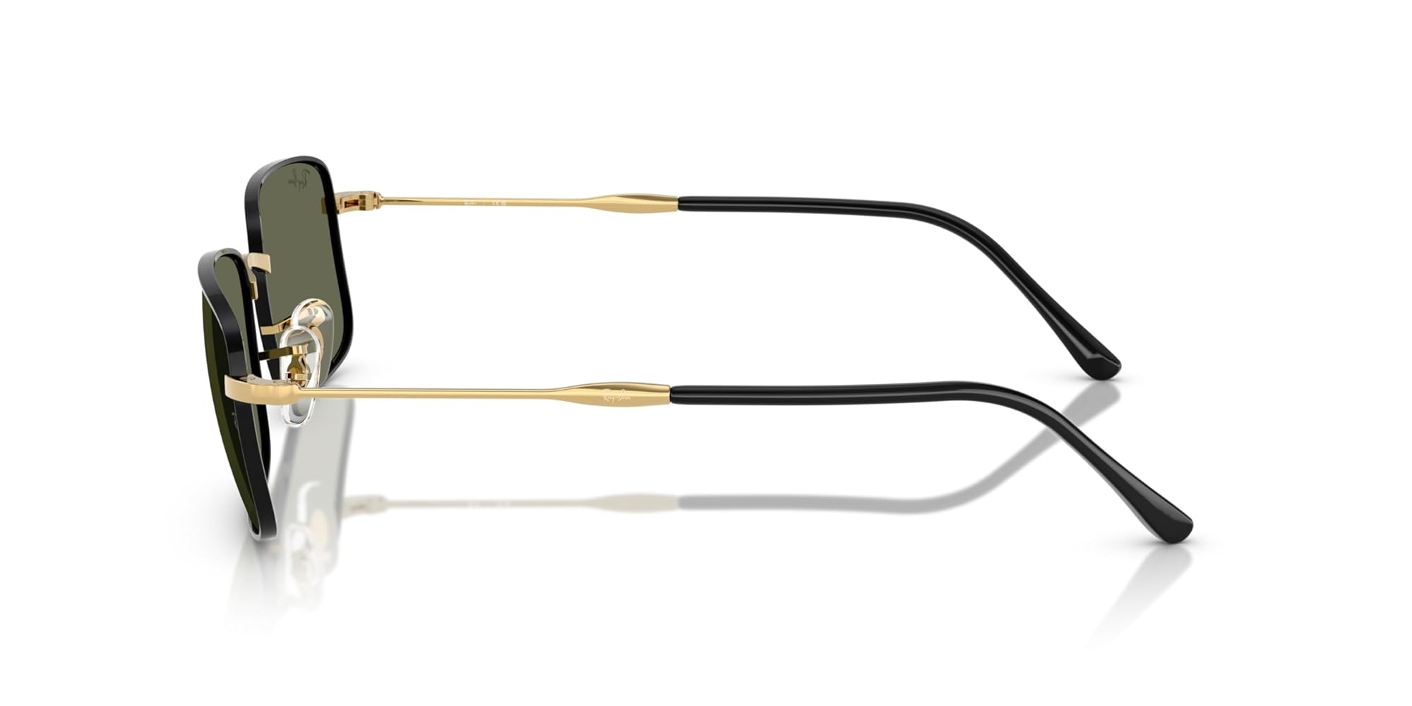 小物 Ray-Ban Amazon.com: Ray-Ban RB3746 Rectangular Sunglasses, Black On