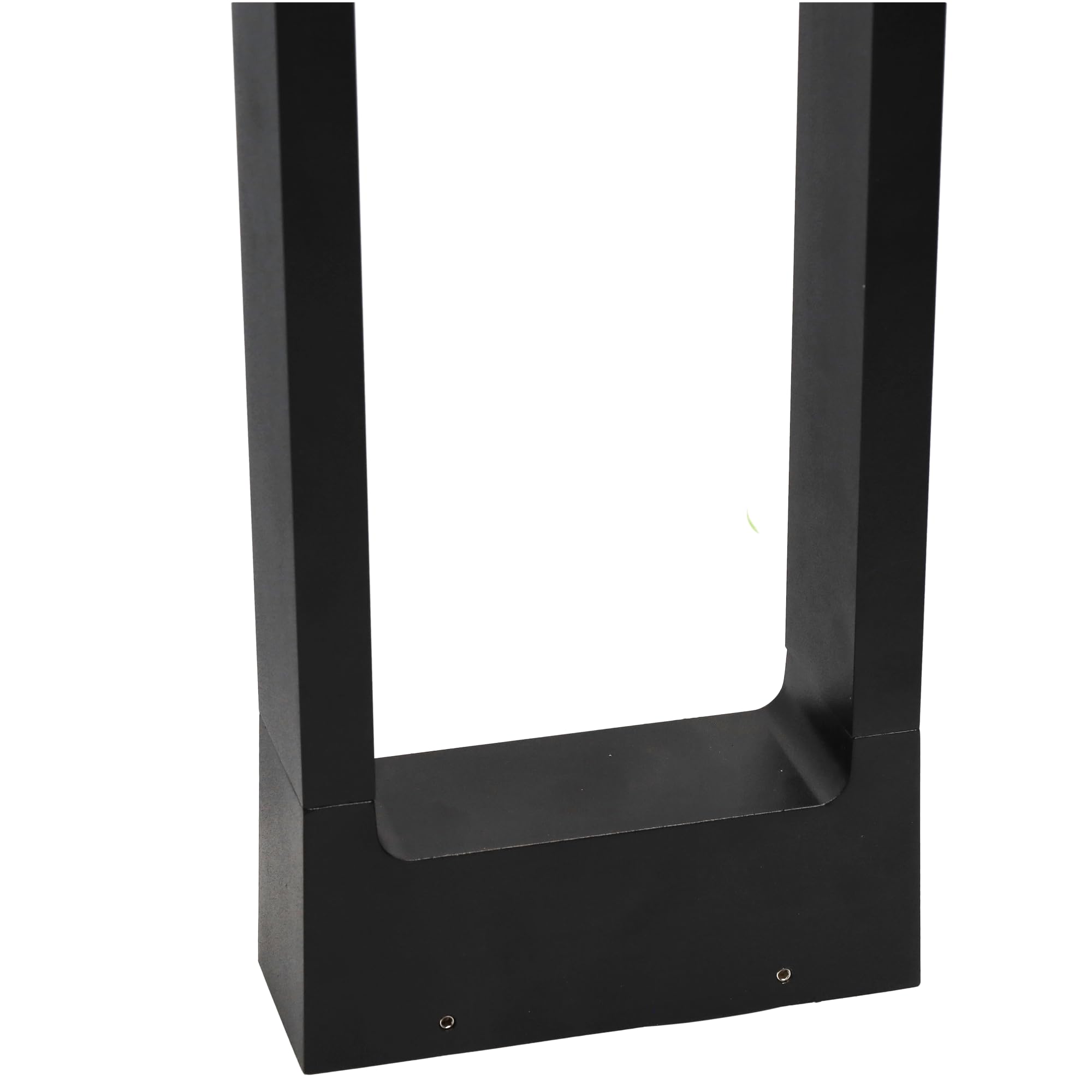 Jandei - Baliza LED Exterior 7W 240V IP65, Poste de Aluminio Negro 60cm, Luz Cálida 3000K, Lámpara de Jardín, Camino y Terraza, Caminos, Iluminación Nocturna (1)