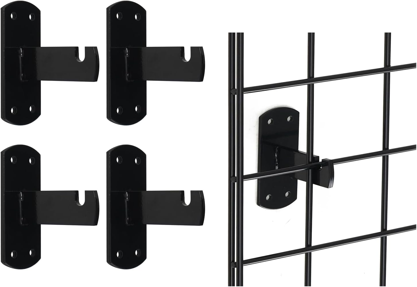 7RiversART Gridwall Mount Brackets for Grid or Slatgrid