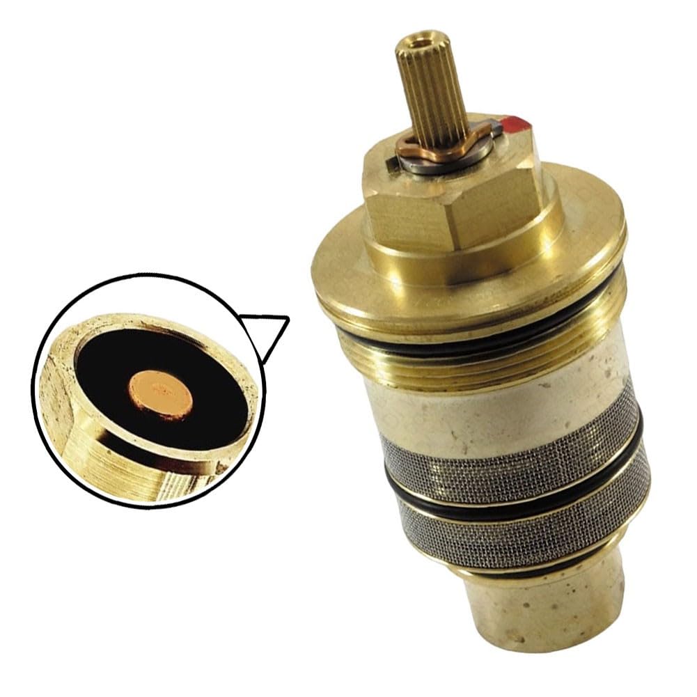 Cartucho termostático de latón T42 BTC, compatible con Axor