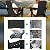 SERWALL HDPE Folding Adirondack Chair with Dual Cup Holder - Composite Adirondack Chair Set of 4- Black