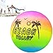 Produktbild Ainstsk Beach Volleyball, Rainbow Sommer aufblasbare Schwimmen Pool Volleyball aus Gummi Spielzeug Spiel Kinder Spielzeug, schwimmenden Kugel, Soft Touch Outdoor Beach Gym Ball Wasser