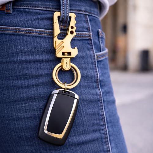 Image of THE MEN THING - Premium Stainless Steel Multicolor Keychain for Men & Boys