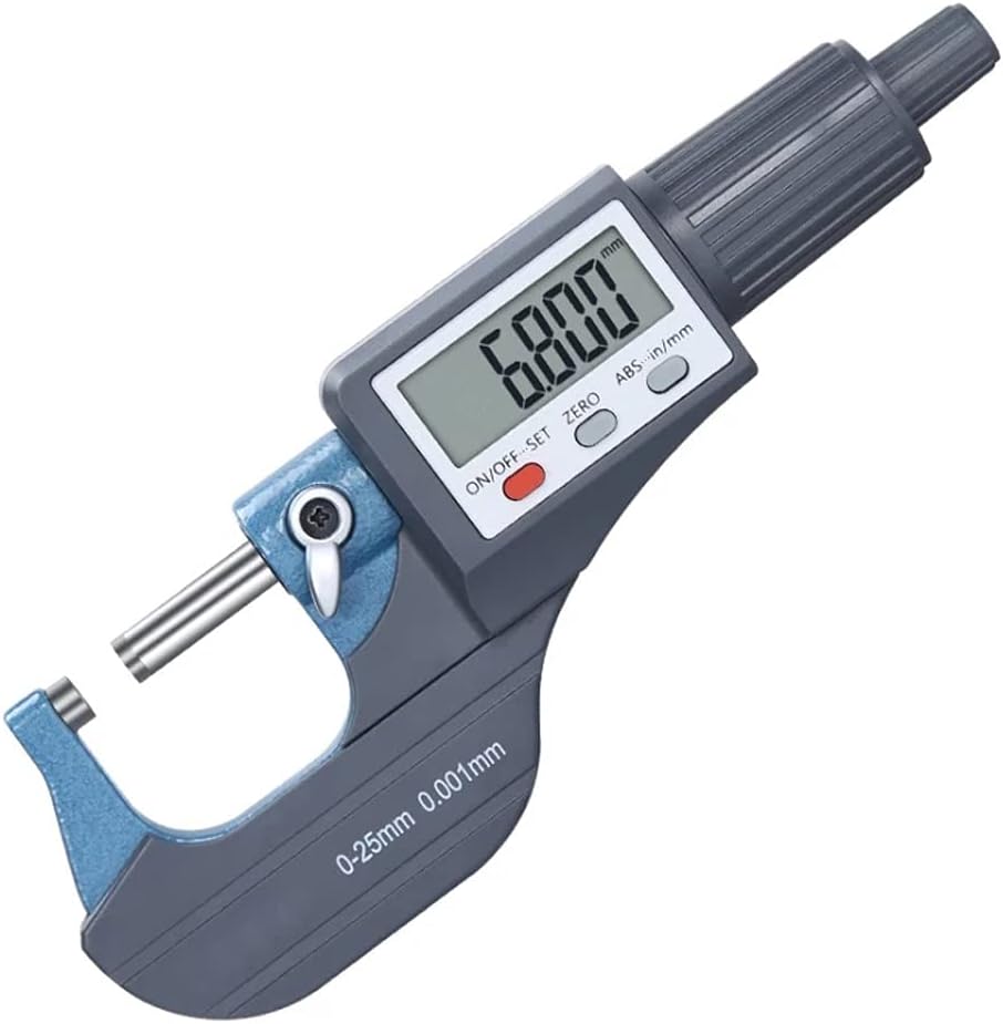 0-25mm Spiral High Precision al Outside Micrometer Accuracy 0.001mm Electronic LCD Display in/mm Micro Meter Measuring Tool (Size : 70mm-100mm) (0)