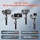 hohem iSteady MT2, Gimbal Kamera, 3-Achsen Gimbal Stabilizer für Kamera Spiegellose Action Cam Smartphone GoPro Nikon Sony Panasonic Canon Fujifilm, 17 Stunden Akkulaufzeit, 1.2kg Zuladung, 653g