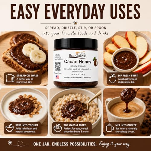 Bee Great Miel con Cacao 8 oz miniatura 7