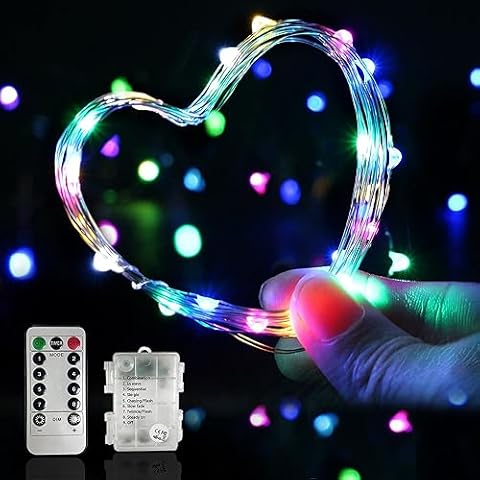 Bebrant LED Rope Lights with Remote Control Cover