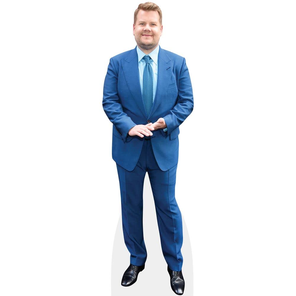 Celebrity Cutouts Life Size Cutout James Corden (Blue Suit)