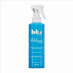 Leave-In Blu Magic 250ml Spray Protetor Solar e Térmico – Hidrata, Controla Frizz, Protege do Calor, Dá Brilho Intenso e Facilita o Penteado
