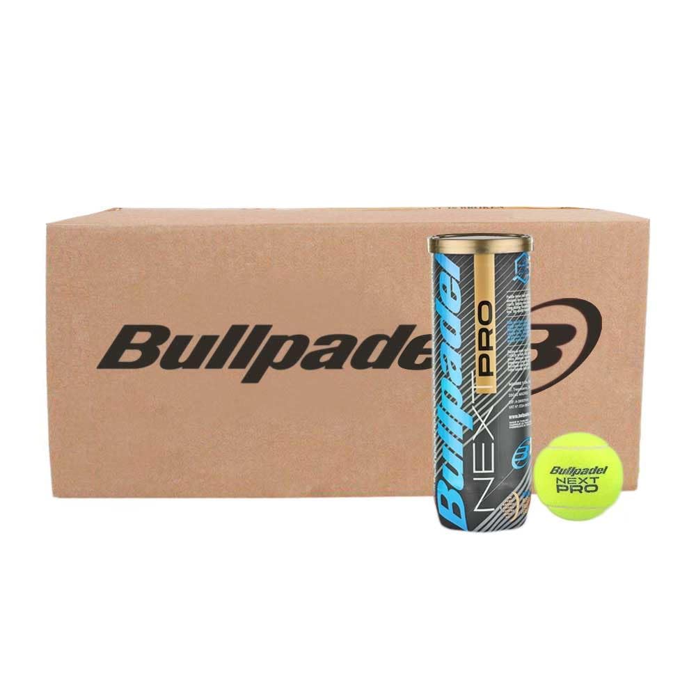 Bullpadel Kiste 24 Flaschen Fip Next Pro Gelb