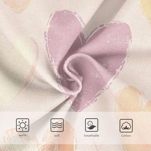 Cute Colorful Hearts Pink Toddler Underwear Custom 2t Cotton Panties Little Girl Durable Kids Undies Briefs3