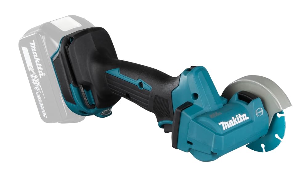 Makita Sega diamantata MAKITA DMC300ZJ 18V 76mm Blu, Nero (senza batterie e caricabatteria, solo