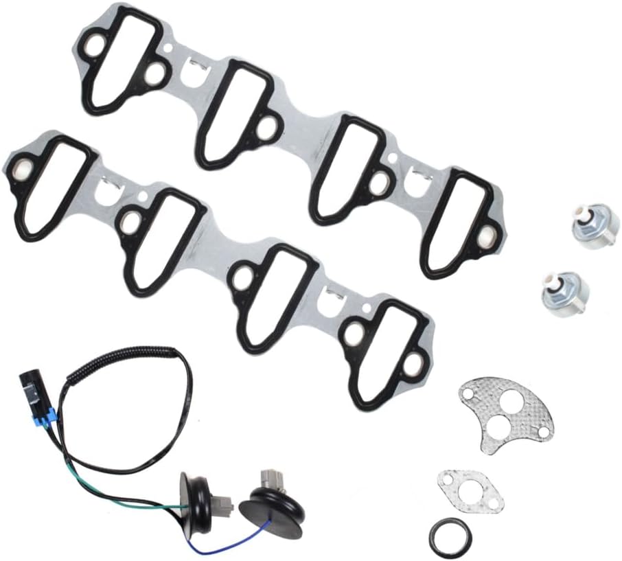 – Knock Sensor & Intake Manifold Gasket Kit Suitable for Chevy GMC 5.3L V8