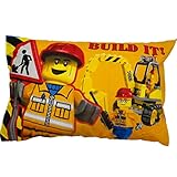2pc Lego Pillowcase Set Lego City Build It Reversible Bed Pillow Covers