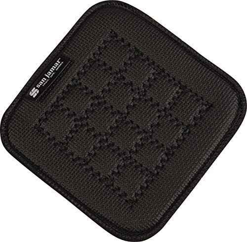 Carlisle Foodservice Products Uhp55Bk Ultigrip Square Commercial Hot Pad Pan Holder, 5" X 5", Black #TOP1