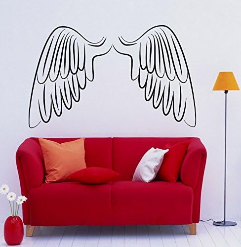 Angel Wings Wall Decal Flight Vinyl Decal Sticker Murals Interior Decor ...