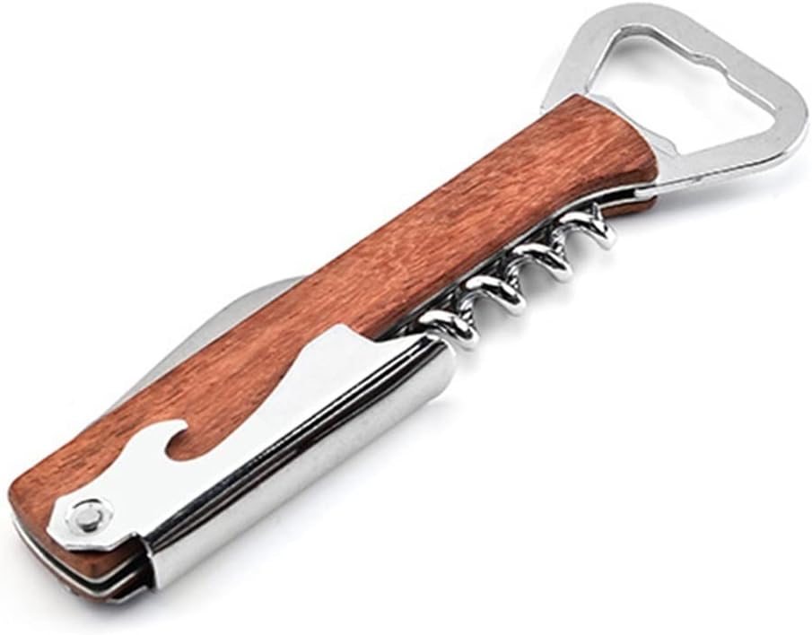 Can Opener Manual Stainless Steel Opener Beer Can Opener Bottle Opener Corkscrew Cap Bottle Openers Bar Tools (Color : C) (C)