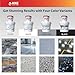 Self Leveling Epoxy Resin Kit – ANE Garage Floor Epoxy Kit Spreads Seamlessly. Durable, Industrial Grade Clear Epoxy Resin for Concrete Floors and Countertops - White