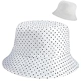 Cómodo y de moda: hecho de cuero PU ligero y transpirable y material de algodón, brinda una sensación de uso cómoda y fresca, además, este sombrero de pescador presenta un estampado con un patrón de moda, se ve clásico y elegante, muestra su personalidad simple y discreta.